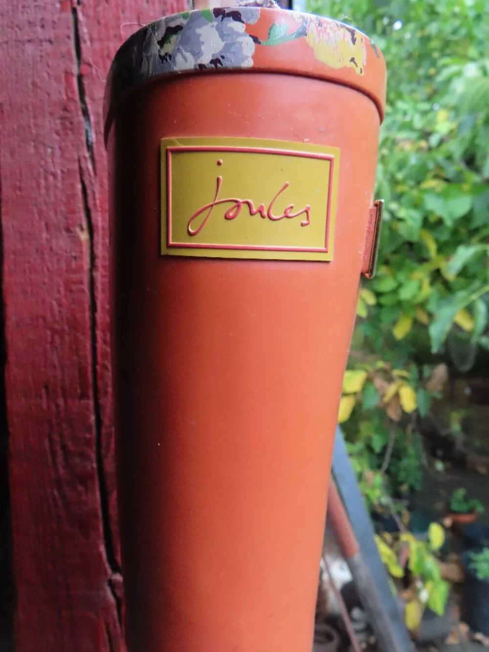Joules Wellies 🧡 Orange Rain Boots — UK 4 / US 6.5